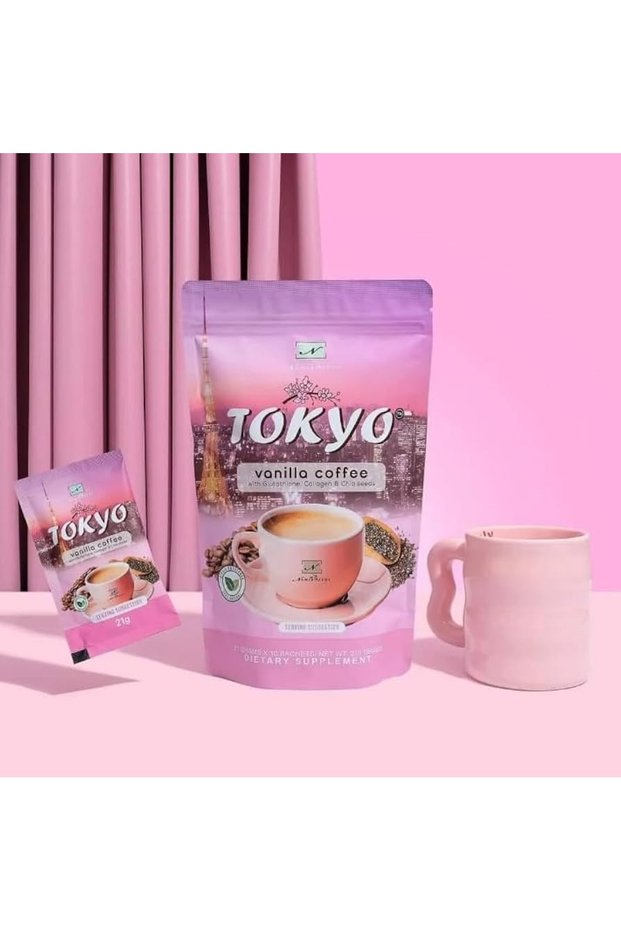 Tokyo Vanilla Coffee Slimming Coffee 10 x 21g