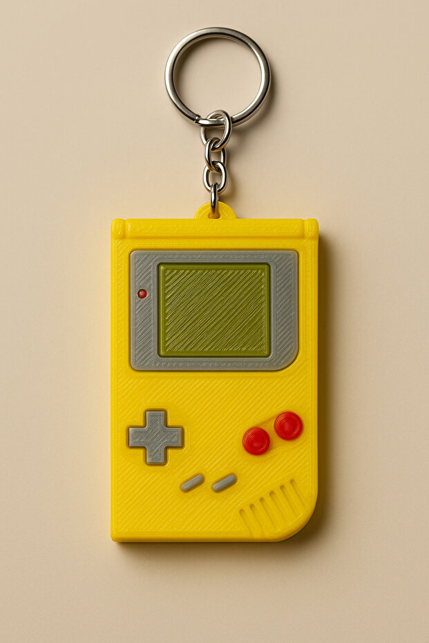 Retro Gameboy Keychain