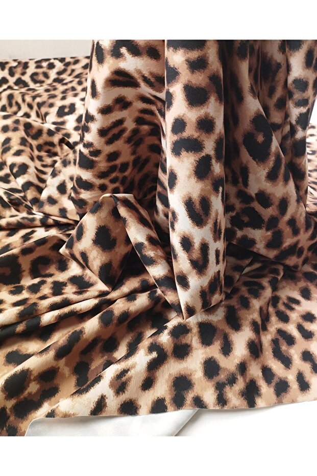 جيرسي بنقشة الفهد (العرض 130 سم × الطول 200 سم) - 3