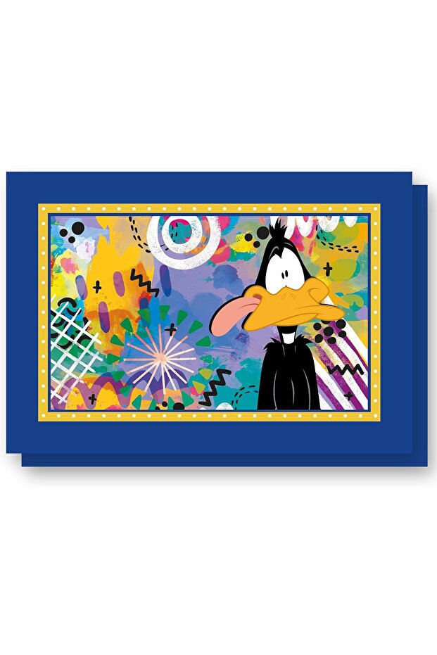 Looney Tunes 2-Piece Cotton Placemats Set – 45x30cm Reusable Table Mats for Looney Tunes Love