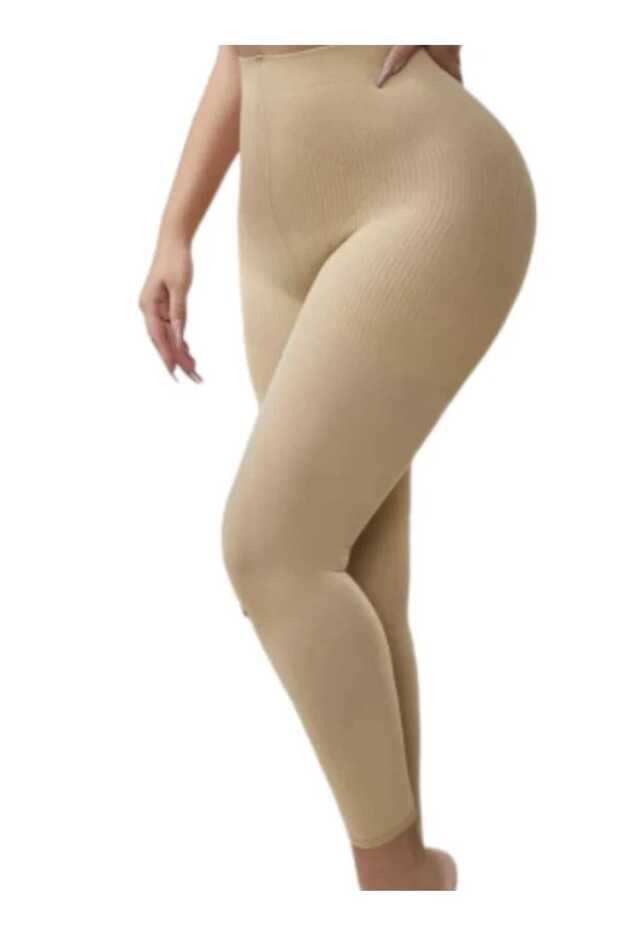 ملابس ضاغطة بخصر عالي مناسب للدوالي والجلد المترهل المقاس XL