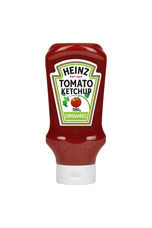 Organic Tomato Ketchup 580 gRich, Certified Organic Flavor with No Artificial Additives