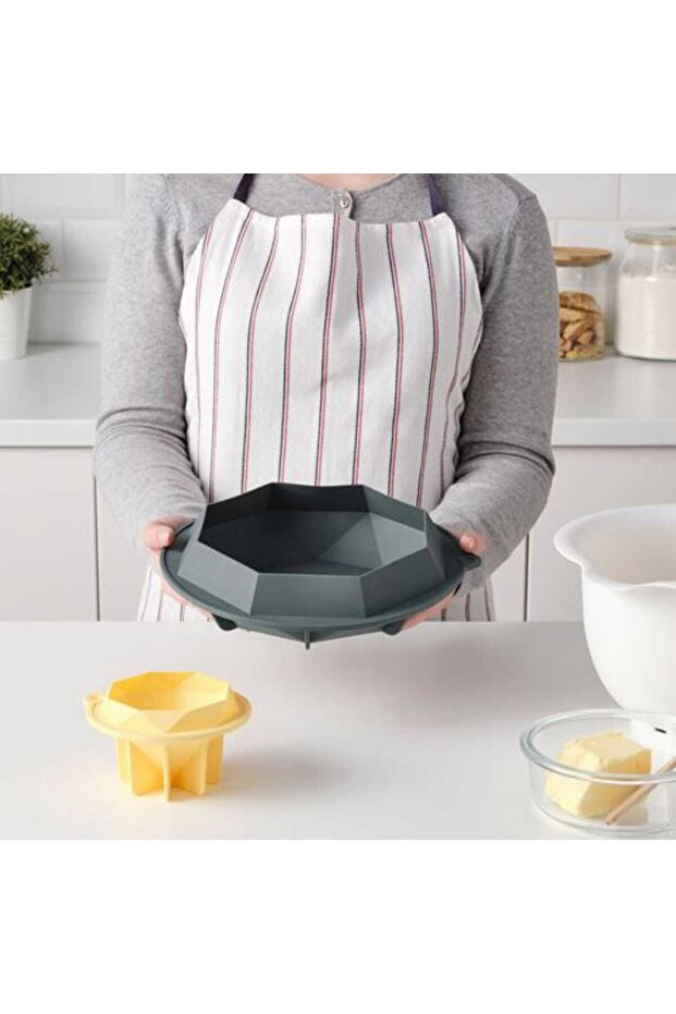 kek kalıbı 250ml silikon tartbak - 5