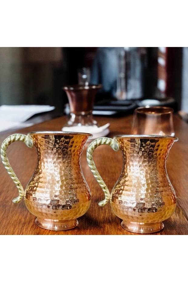 Bakır bardak 2 adet - 4
