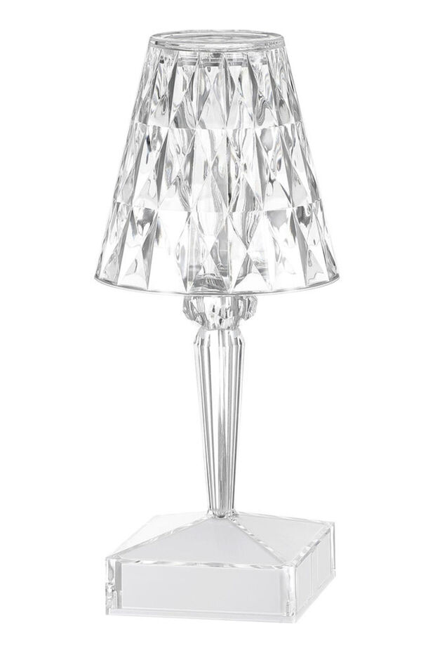 Acrylic Diamond Table Lamp Warm White