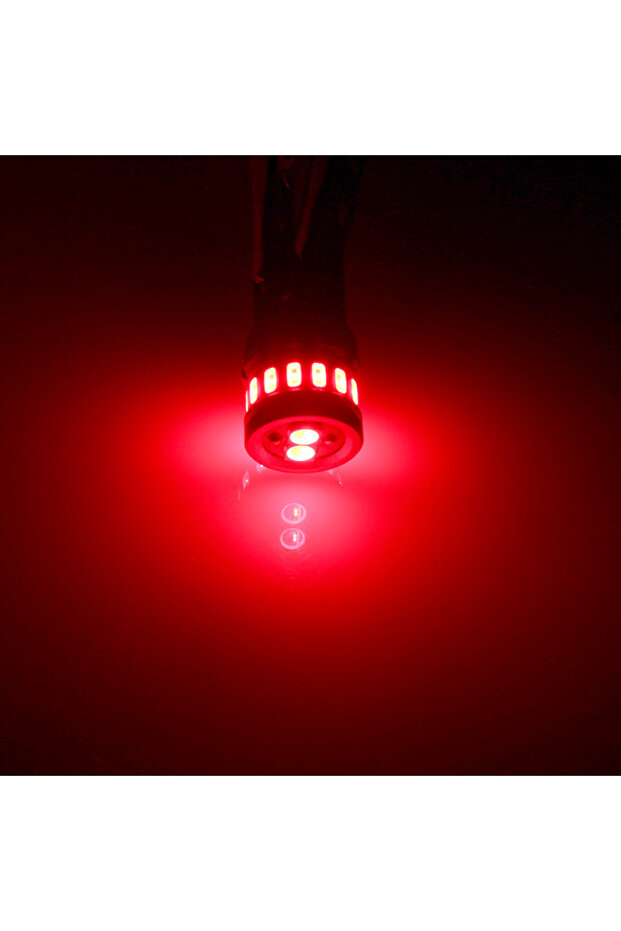 قطعتان من مصابيح BMTxms الحمراء T10 W5W LED Canbus 158 161 168 194 قراءة خريطة القبة الداخلية لوقوف السيارات