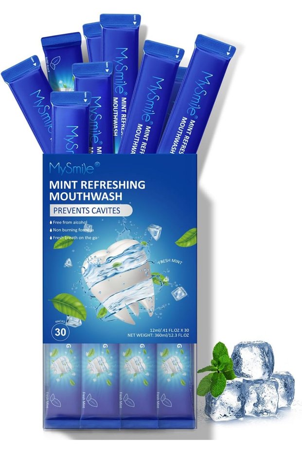 Mouthwash Alcohol Free, Mouth Wash for Adults, Travel Mouthwash Helps Kill 99% of Bad Breath top-not
