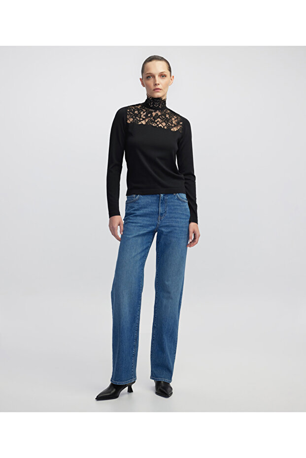 Dantel mix triko - 2