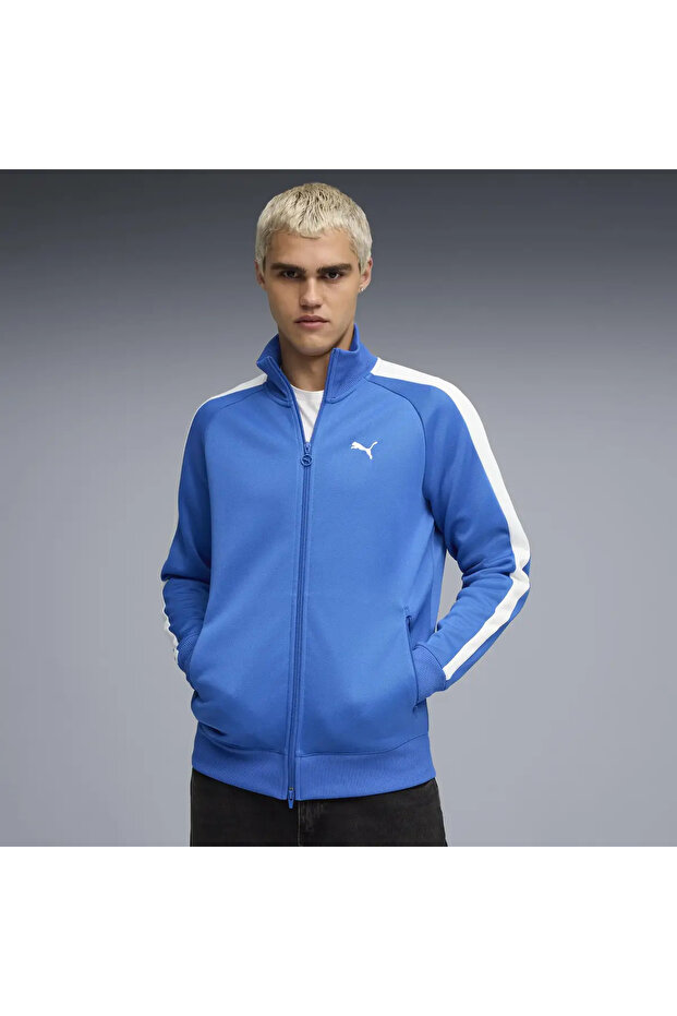 T7 ALWAYS ON Track Jacket Mavi Erkek Ceket - 1