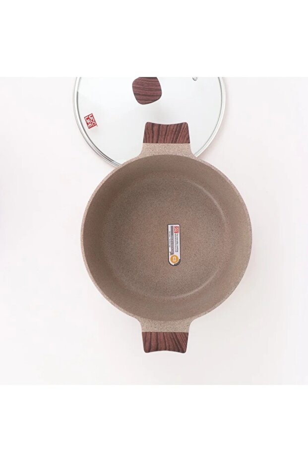 طقم أواني طهي جرانيت بتصميم مميز - 9 قطع - 2