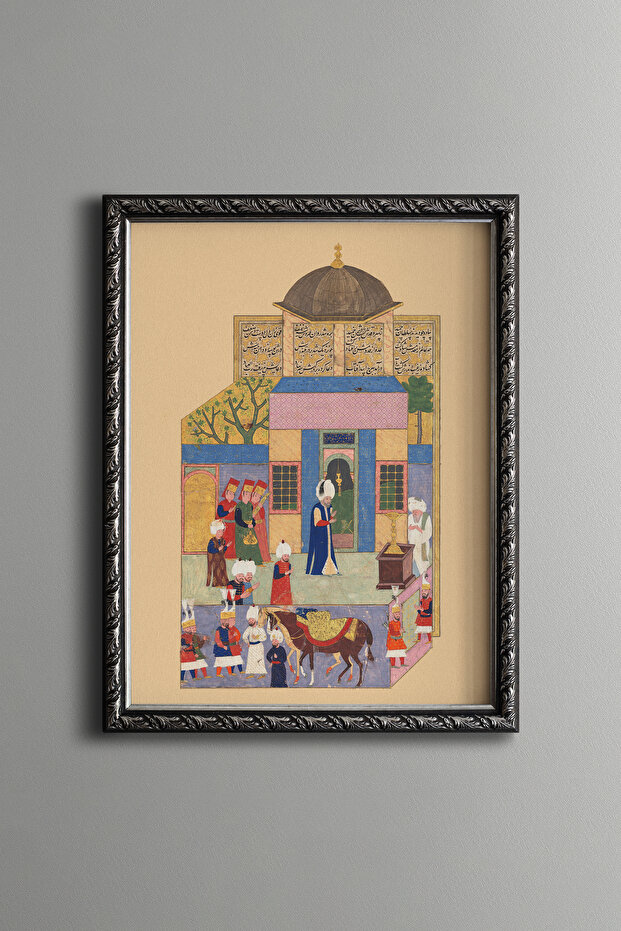 روث - إطار منقوش عتيق - 1