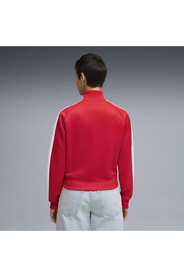 T7 ALWAYS ON Track Jacket Kırmızı Kadın Ceket - 4