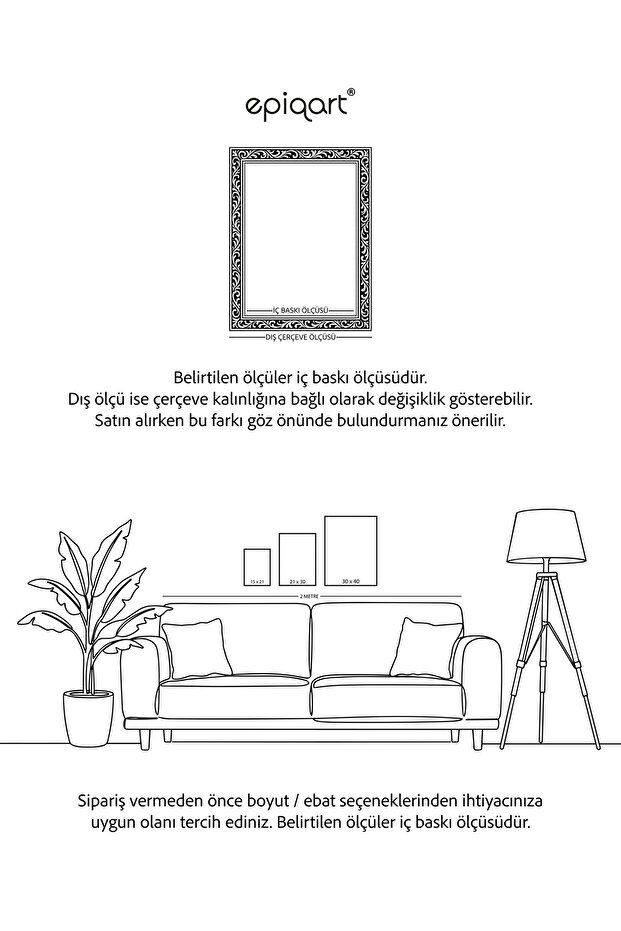 Peonies and Roses - Vintage Patterned Frame - 2