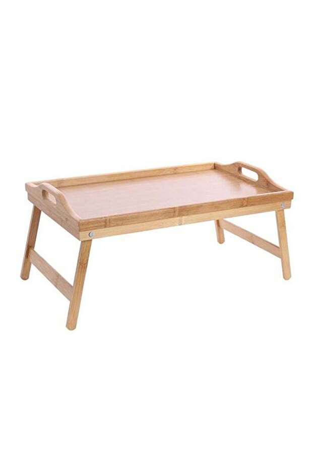 صينية خشبية للحضن، لون بني، 18×3.6×0.2 سم