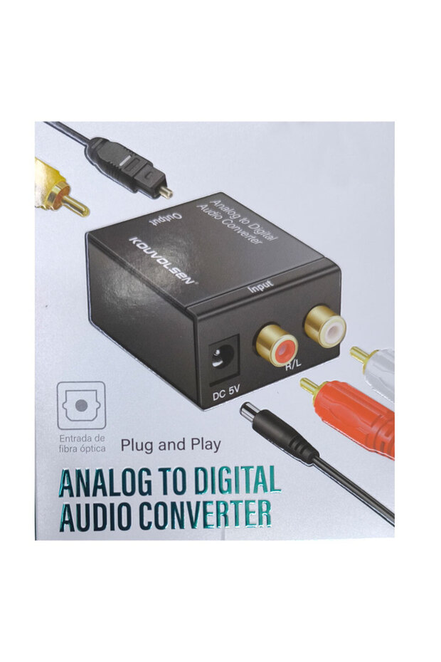Analog to dijital audio converter Analog Sesten S/PDIF Dijitale Dönüştürücü - 2