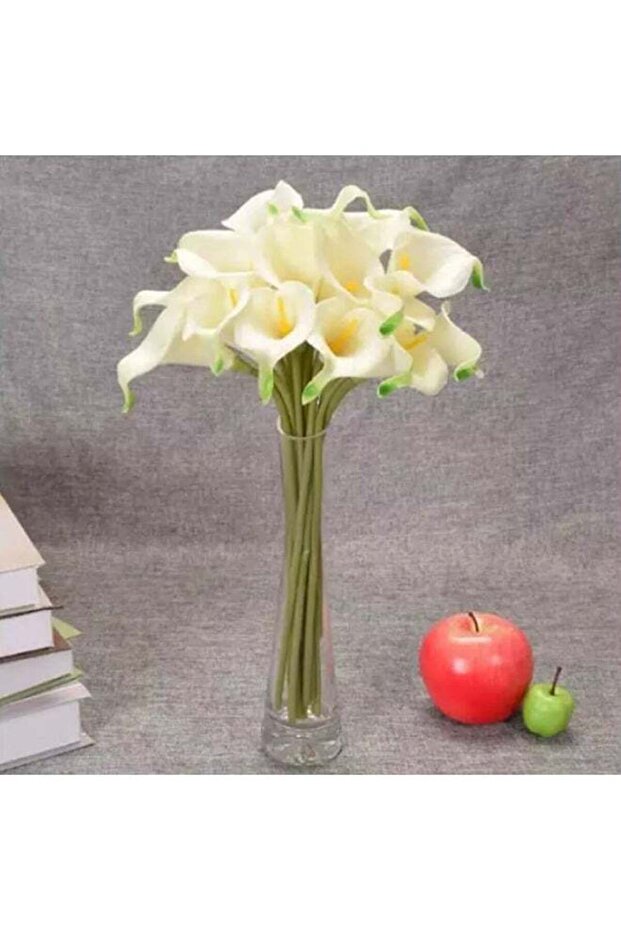 مزهرية زجاجية زخرفية شفافة 28×7 سم