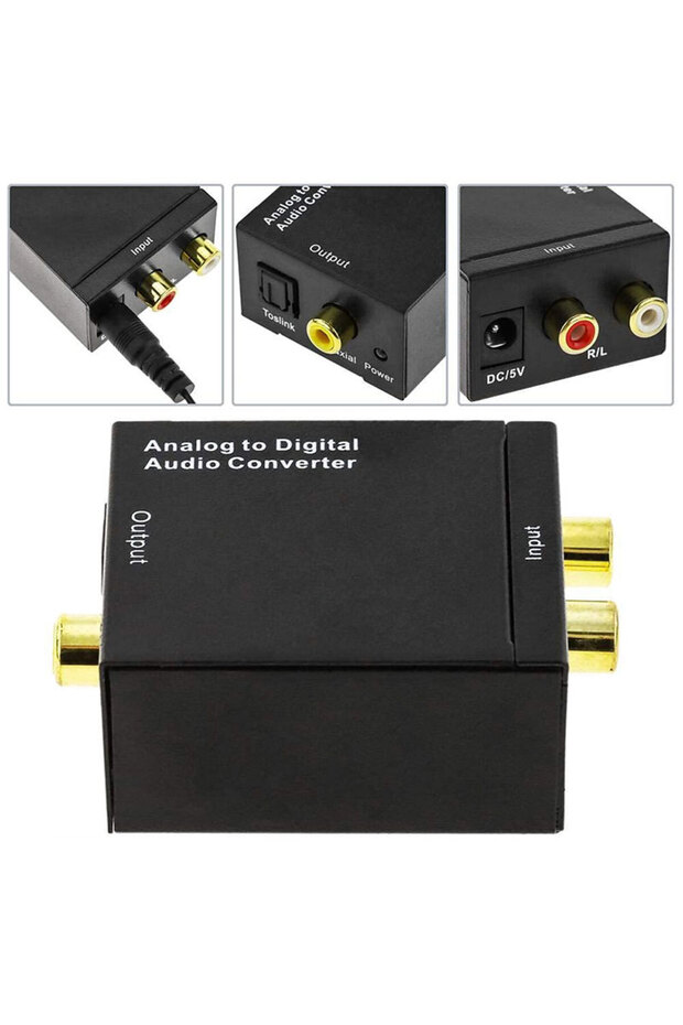 Analog to dijital audio converter Analog Sesten S/PDIF Dijitale Dönüştürücü - 3