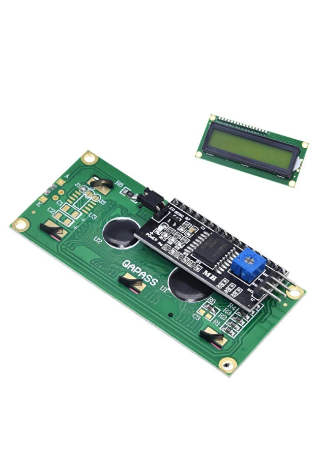 Ecran LCD 1602 IIC/I2C, Verde - 1