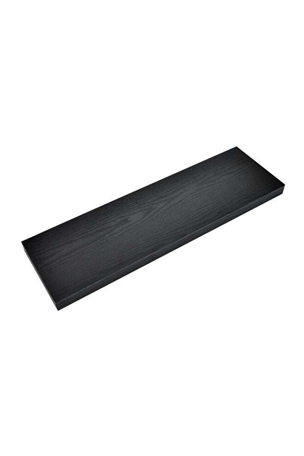 رف حائط أسود 80x23 سنتيمتر