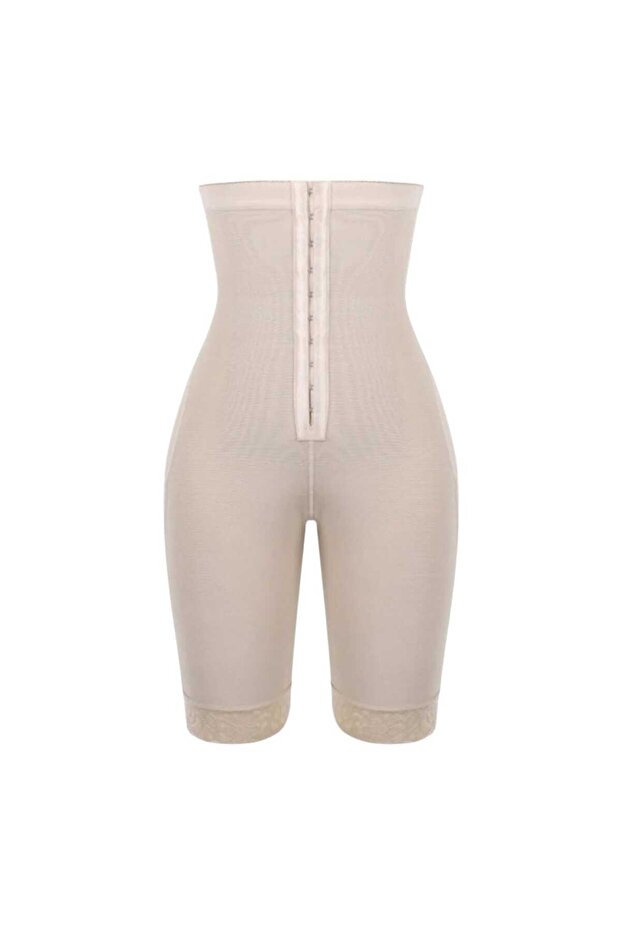 Full-body shaper with front buckle and no hooks - 8