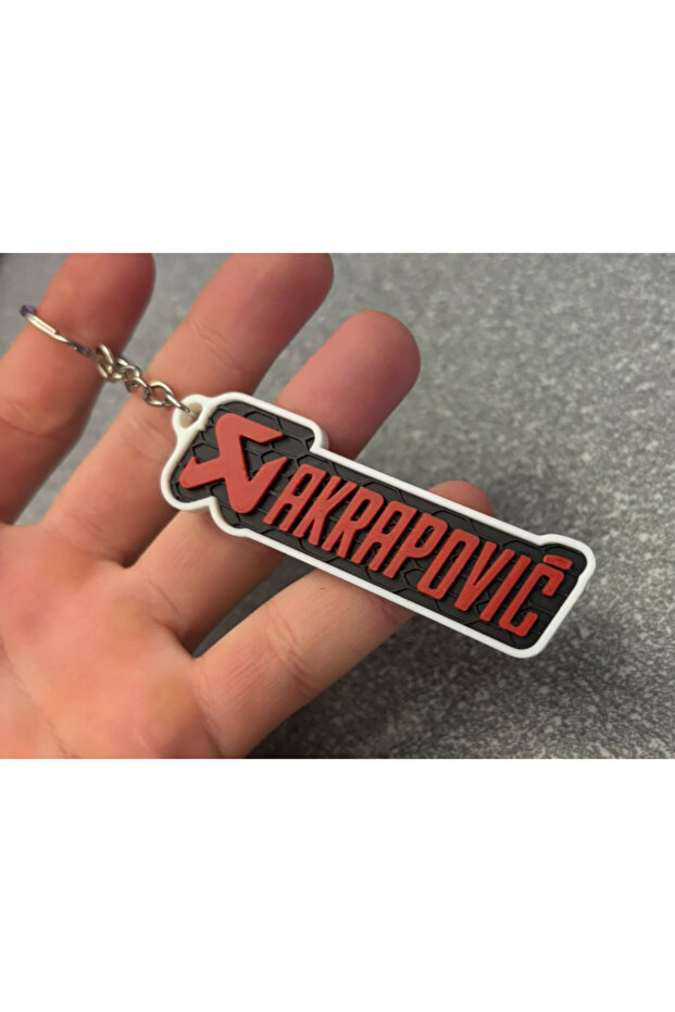 Akrapovic Logo Keychain - 2