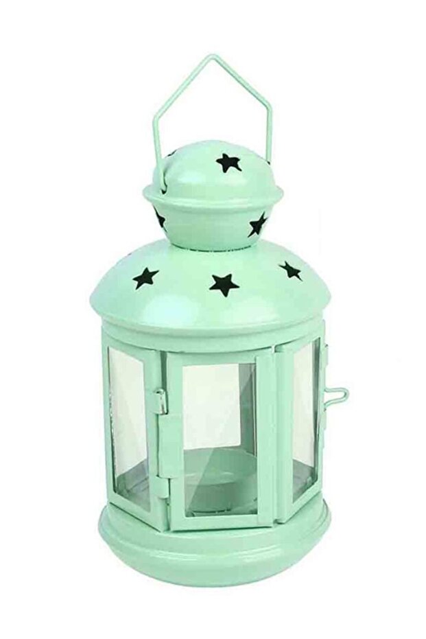 Lantern Shaped Small Candle Holder - 1