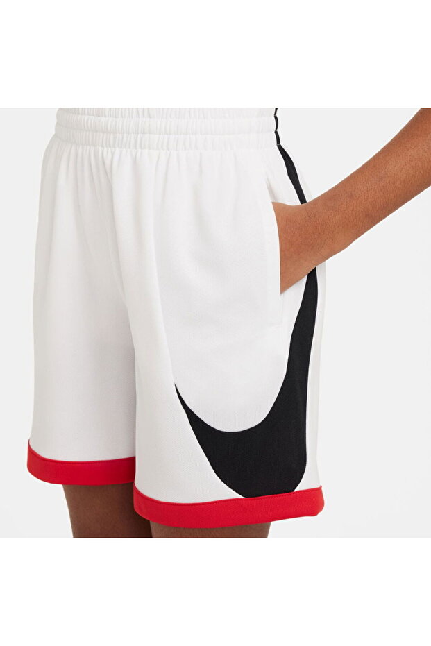 DRİ FIT MULTİ SWOOSH ÇOÇUK BEYAZ ŞORT - 5