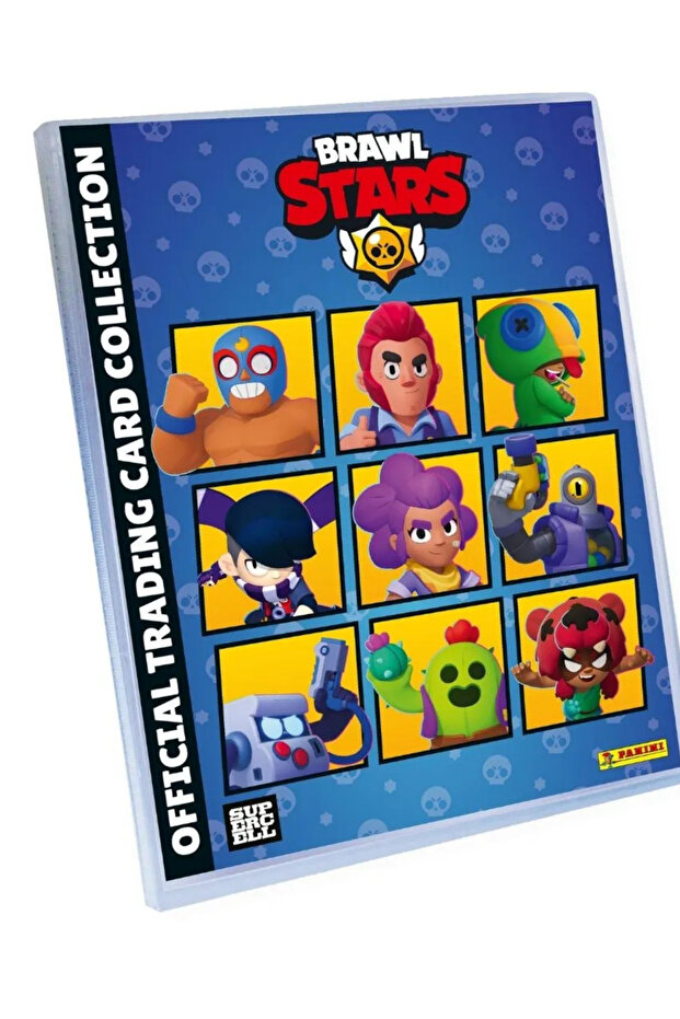 بطاقات التداول الرسمية من Brawl Stars - حزمة Panini Starter Pack (4 عبوات (24 بطاقة) + 3 بطاقات محدودة الإصدار)