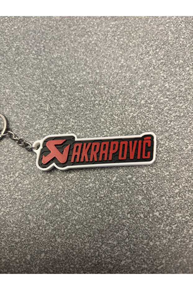 Akrapovic Logo Keychain - 1