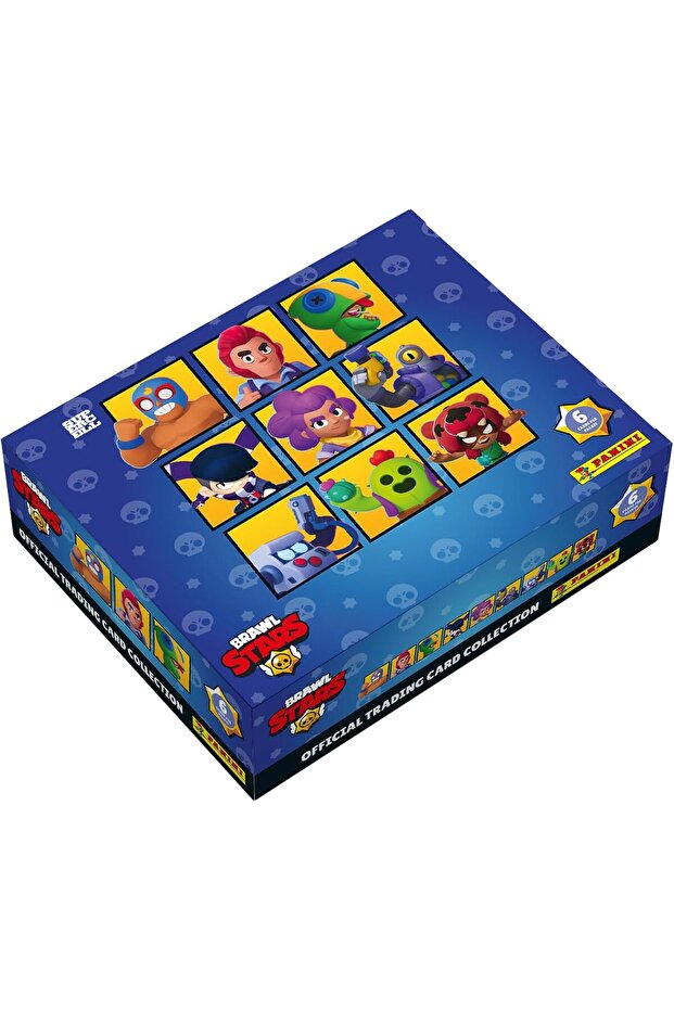 Licensed Brawl Stars Trading Cards 1 Box (24 Packs=144 Cards) New Season