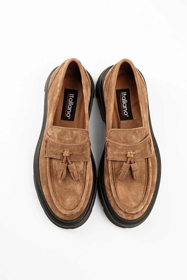 Tirkevank Genuine Leather Eva Sole Daily Men's Classic Shoes