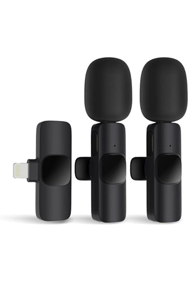 NEW Wireless microphone for iPhone, iPad, wireless clip-on microphone, recording microphone, wireles