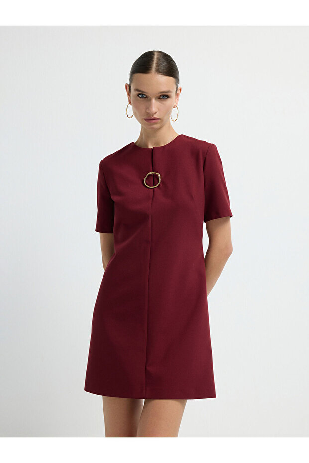 Aksesuarlı Elbise - 2