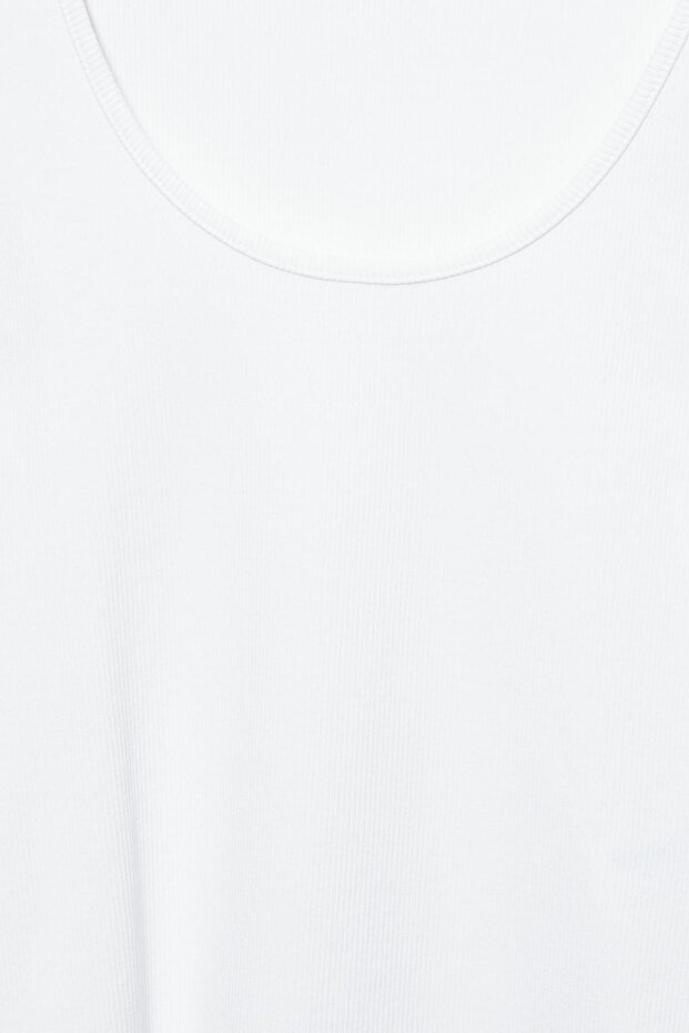 Fitilli bisiklet yaka tişört - 6