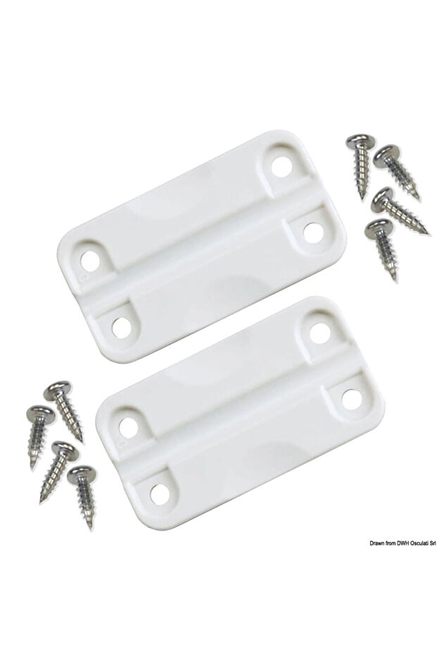Plastic Hinge Replacement Kit for Ice Makers - 2