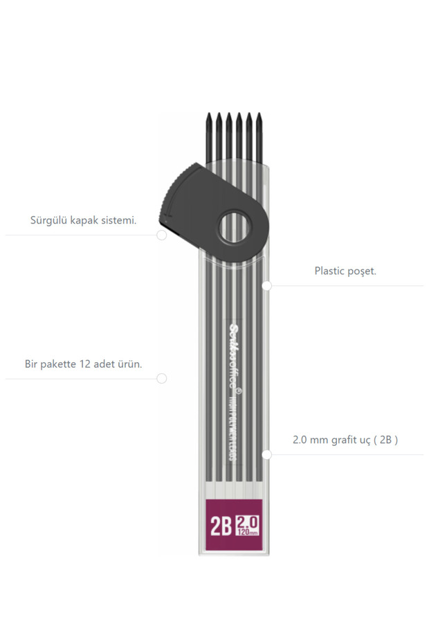 Graph-X 2B 2.0 mm Dökme UÇ - 2