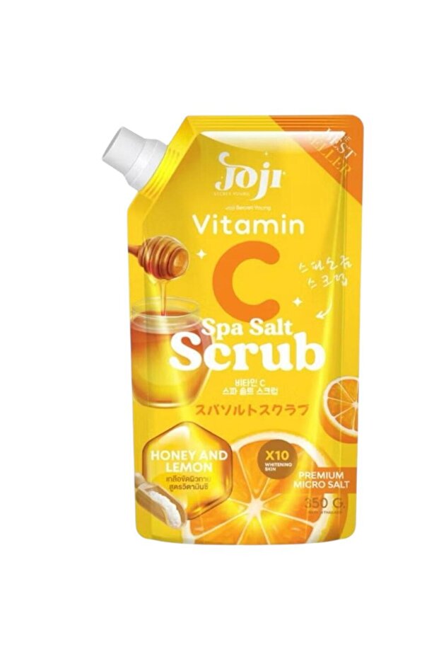 vitamin c spa salt scrub honey and lemon