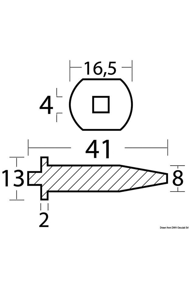 Cylindrical anode for 20-30 HP engine - 2