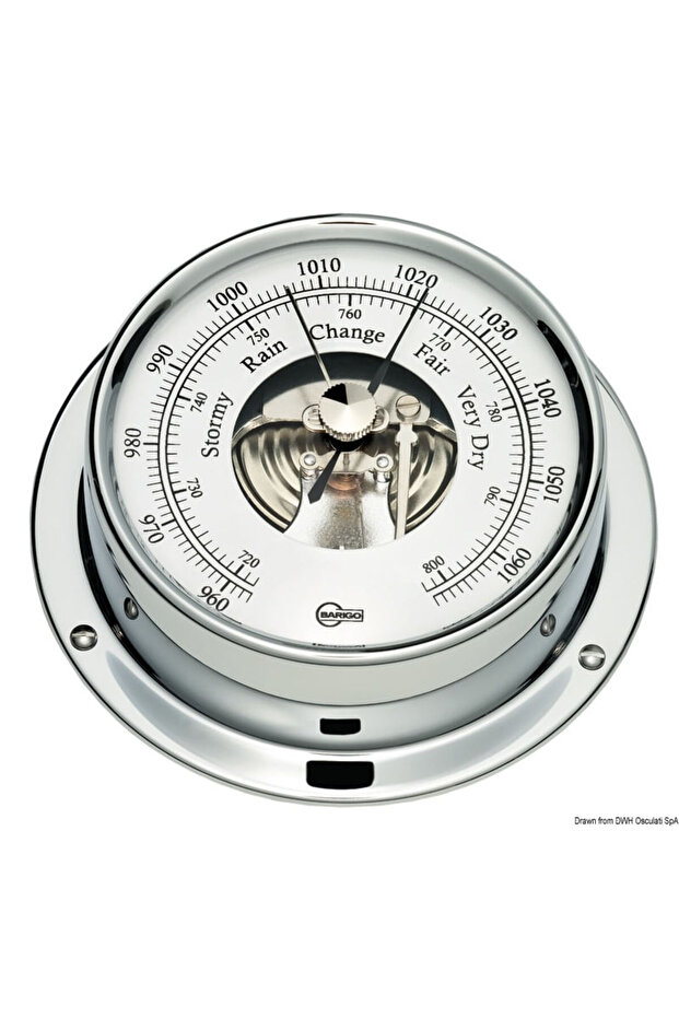 Barometru Tempo S cromat - 1