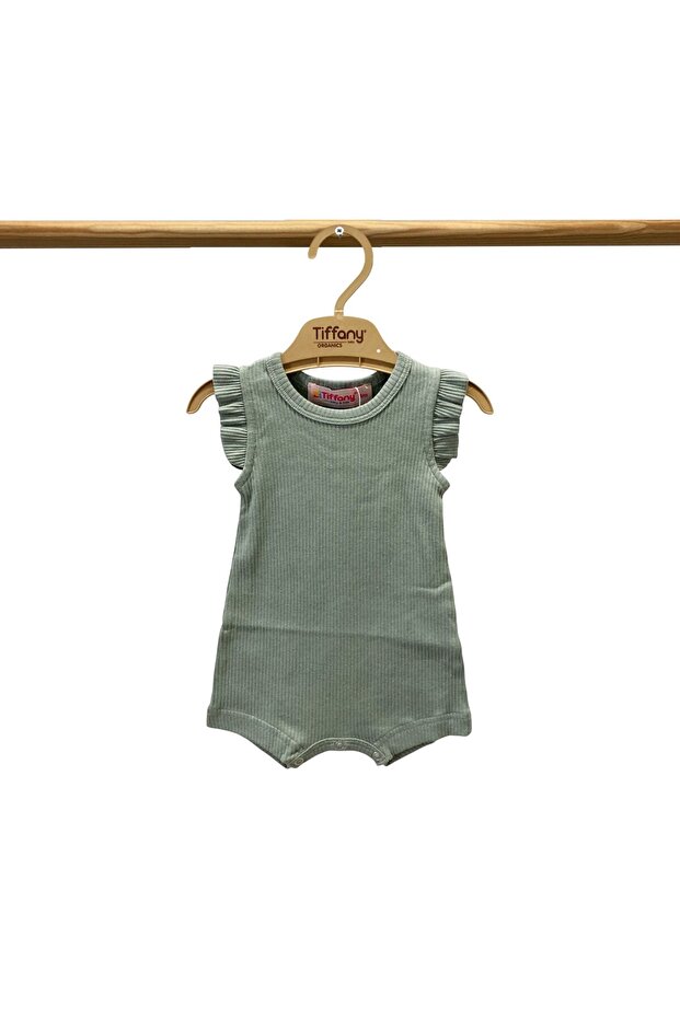 Tiffany Baby Organic Theme Frilly Rompy 88089
