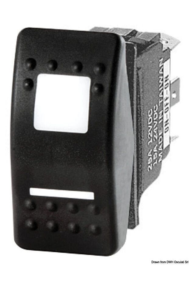 Intrerupator dublu Led R - 1