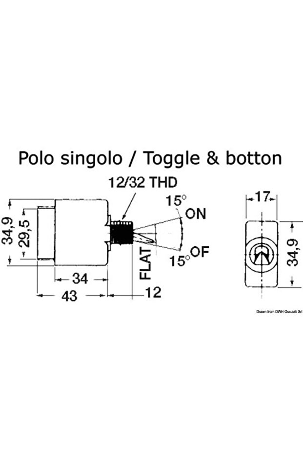 Hydraulic Switch with Toggle Handle - 2