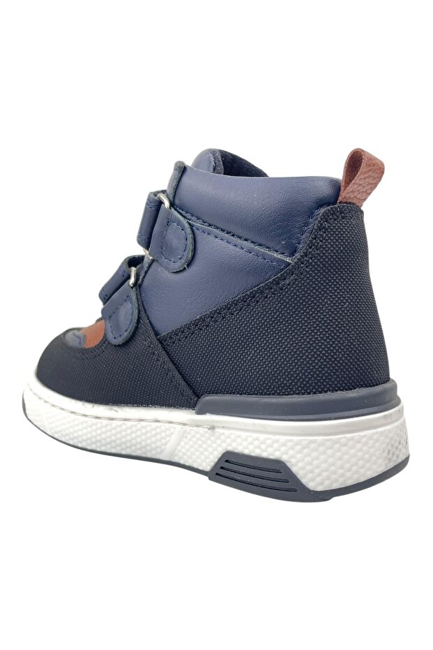 Carlos Erkek Çocuk Deri Bot Lacivert - 3