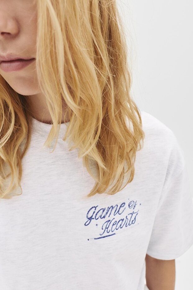 Bilardo topları grafik baskılı t-shirt - 3