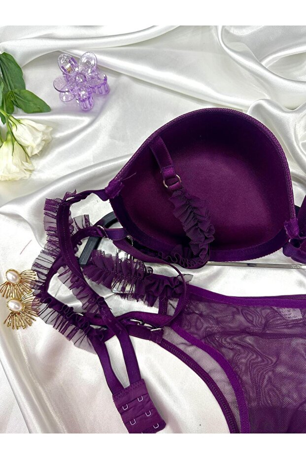 مجموعة حمالة الصدر المبطنة من موديل برينسيس - 3