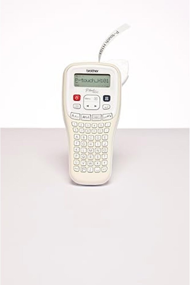 P-Touch H101C Handheld Labelling Print Machine System + Tape + Batteries - 8