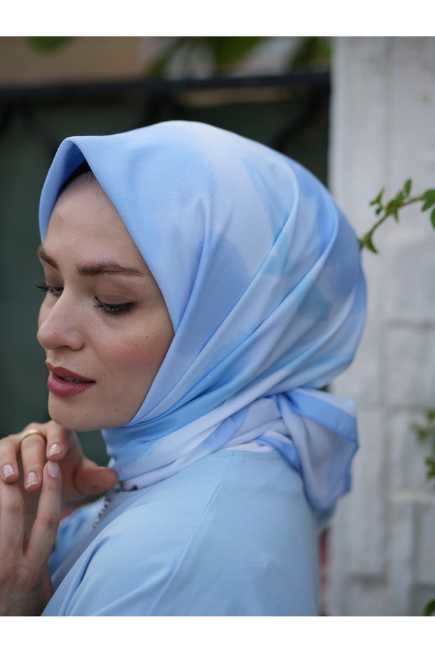 ÇİÇEK DESEN SOFT EŞARP - 3