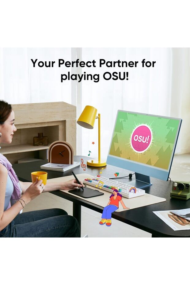 Deco 640 Graphics Tablet, 7.41x5.90", 5080LPI, Tilt, USB Type-C, 16384 pressure levels - 6