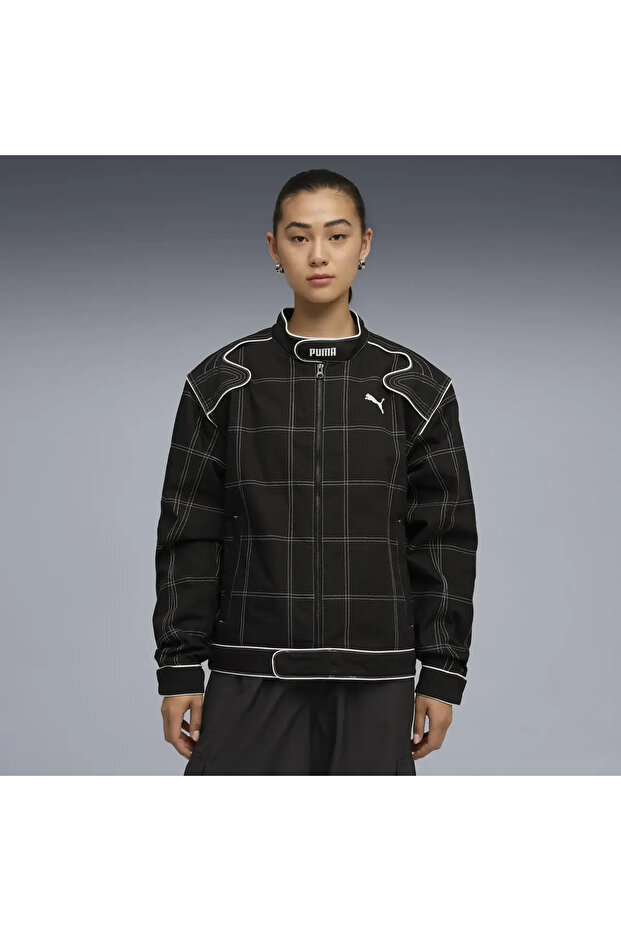 Racer Jacket Siyah Erkek Mont - 1