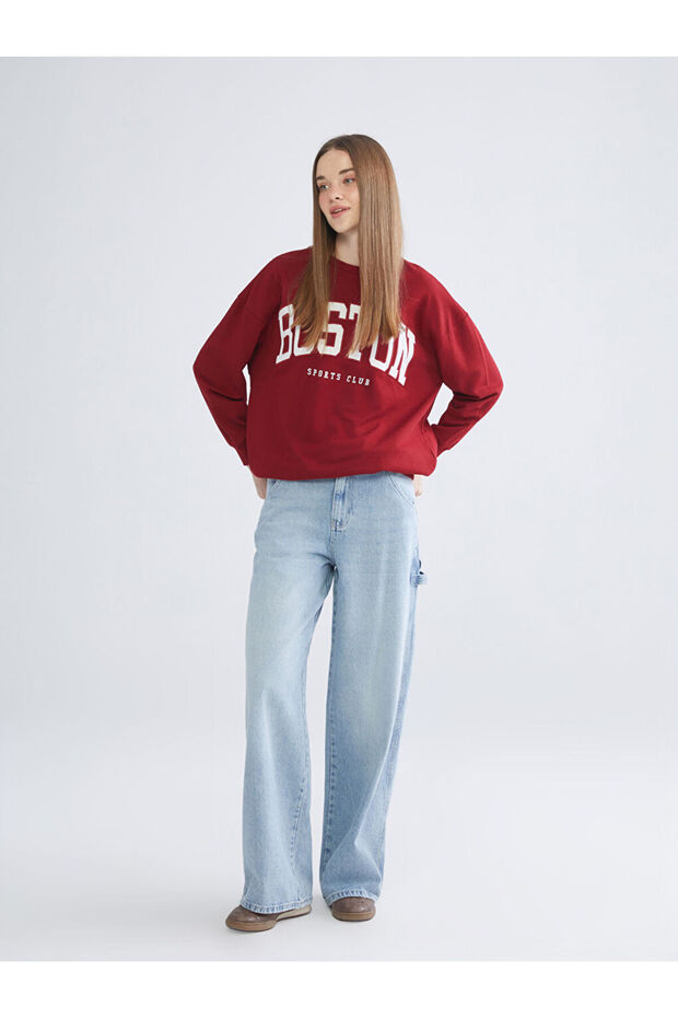 Esvab • Modern & Distinctive Baggy Fit Women's Jean Pants